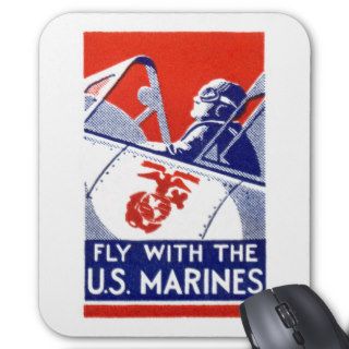 WWII Marine Corps Aviation Mouse Pads