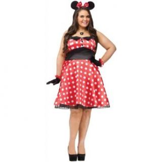 Retro Miss Mouse Costume: Adult Sized Costumes: Clothing