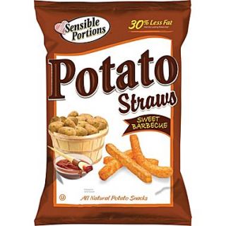 Sensible Portions Potato Straws, Sweet BBQ, 1 oz. Bags, 8 Bags/Box  Make More Happen at