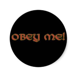 Obey Me! Stickers