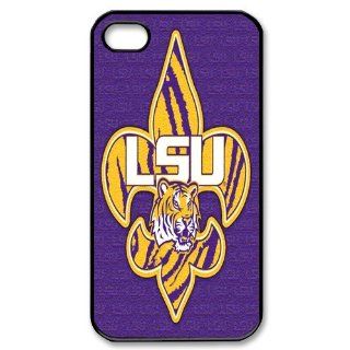 popularshow ncaa LSU Tigers logo Water proof dust case for Apple Iphone 4 4S Case: Cell Phones & Accessories
