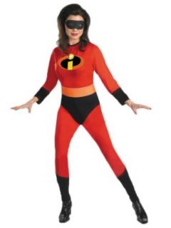 Womens SuperHero Mrs Incredible Costume Jumpsuit The Incredibles Movie Theatre Sizes: One Size: Adult Sized Costumes: Clothing