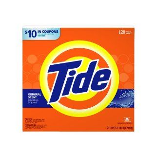Tide Powder Detergent, Original Scent, Case Pack, Two 120 Load Boxes (240 Loads): Health & Personal Care