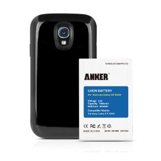 Anker 7800mAh Extended Battery Combo for Samsung Galaxy S4, S IV, I9500, I9505, Galaxy J, M919 (T Mobile), I545 (Verizon), I337 (AT&T), L720 (Sprint), R970 (U.S. Cellular/MetroPCS)   TPU back cover included [18 Month Warranty]: Cell Phones & Acces