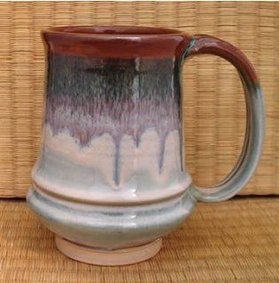 Sedona Moon Large Pottery Coffee Mug: Kitchen & Dining