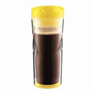 Bodum Anywhere 16 Ounce Travel Mug, Black: Insulated Mugs: Kitchen & Dining