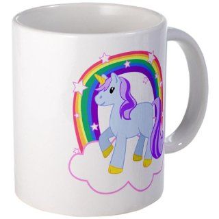 Magical Unicorn with Rainbow Mug Mug by CafePress: Kitchen & Dining