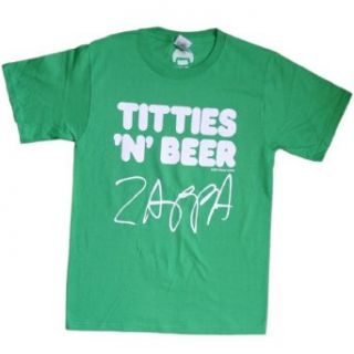 Frank Zappa   Titties & Beer T Shirt Size M: Clothing