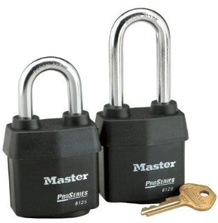Master Lock 6125 5 PIN WEATHER TOUGH PADLOCK KEYED DIFF: Office Products