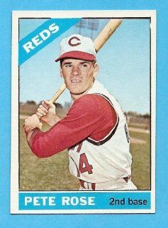 1966 Topps Pete Rose # 30 Cincinnati Reds NRMT (Near Mint) Beauty! at 's Sports Collectibles Store