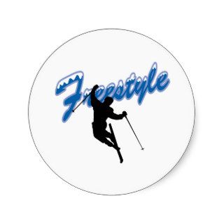 Freestyle Skiing Stickers