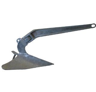 Galvanized Steel Plow Boat Anchor : Cqr : Sports & Outdoors