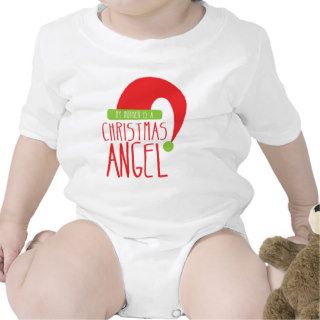 My Mother is a Christmas ANGEL funny Xmas design Tee Shirts