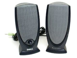 Dell A215 Grey High Quality Enhanced Stereo Sound Speakers For Multimedia Presentations, Online Training, Web casts, Pandora, Spotify, Internet Radio, Music Listening, CD & DVD Playback, Gaming, iPod, , For All of Your Personal Computer (PC) Enhance