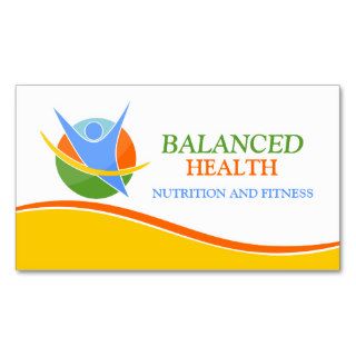 Wellness Coach Business Cards