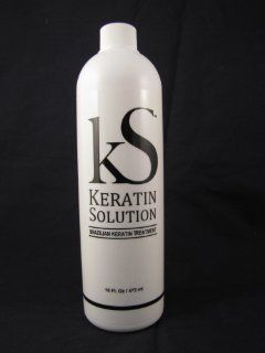 KS Keratin Solution Brazilian Keratin Treatment 16oz : Hair And Scalp Treatments : Beauty
