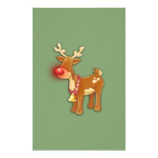 Rudolph the Red Nosed Reindeer Personalized Stationery