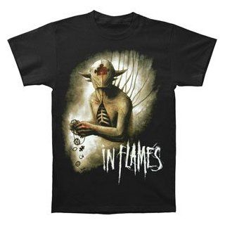 In Flames Puzzlehead 2011 Tour Shirt: Music Fan T Shirts: Clothing
