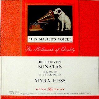 Beethoven: Piano Sonatas Nos. 30 & 31 Myra Hess, Pianist: Beethoven, Myra Hess: Music