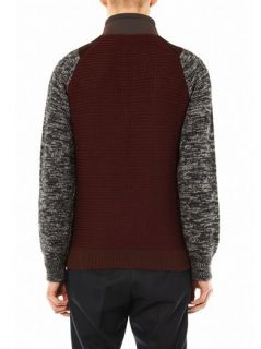 Neoprene and knit sweater  Trussardi