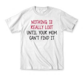 Nothing Is Really Lost. Cool Funny Youth Tee Juvy T Shirt: Clothing