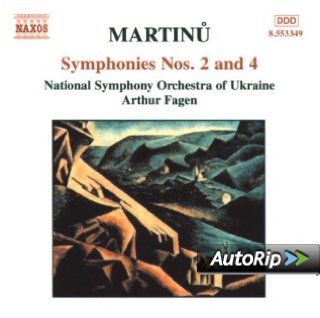 Martinu: Symphonies Nos. 2 and 4: Music