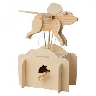 noted* Build Your Own   Pathfinders Flying Pig Automata: Toys & Games