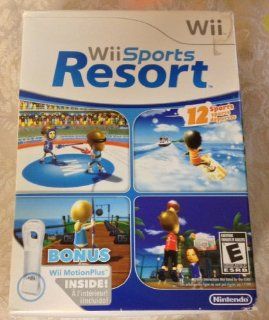 Wii Sports Resort w/ Wii MotionPlus Bundle   Official Nintendo Refurbished Product: Video Games