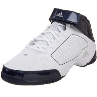 adidas Men's Lift Off 20X Basketball Shoe,White/Dark Indigo/Grey,6.5 M: Shoes