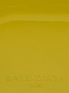 Grid embossed leather card holder  Balenciaga  MATCHESFASHIO
