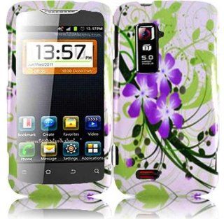 LF Green Lily Designer Hard Case Cover, Lf Stylus Pen, Lf Screen Wiper Bundle Accessory for ZTE Anthem 4G N910 Metropcs Cell Phones & Accessories