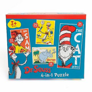 Paul Lamond Games Dr Suess 4 In 1 Puzzle