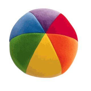 Gund Colorfun Ball   Primary : Baby Toy Balls : Toys & Games