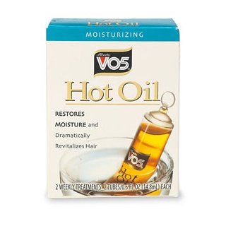 Alberto VO5 Moisturizing Hot Oil Treatment, 0.5 Ounce, 2 Count Tubes (Pack of 6) : Hair And Scalp Treatments : Beauty