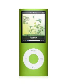 Apple iPod nano 16 GB Green (4th Generation)   (Discontinued by Manufacturer): MP3 Players & Accessories