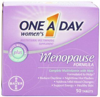 One A Day Women's Menopause Formula Multivitamin, 50 tablet Bottle: Health & Personal Care