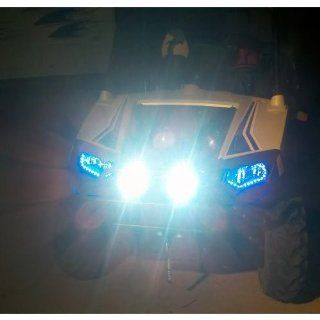 Polaris Ranger LED Driving Lights Auxillary Off Road Fog Lamps Foglamps Offroad Aux Lighting Kit: Automotive