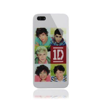 One Direction 1D Style Hard Plastic Case Cover for Apple iPhone 5 5th Cell Phones & Accessories