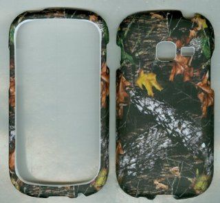 Samsung Galaxy Discover S730g / Galaxy Centura S738c S730m S740 (Cricket Straighttalk/net 10/tracfone) Prepaid Android Smartphone Design Snap on Faceplate Hard Case Protector Cover Camo Leaf: Cell Phones & Accessories