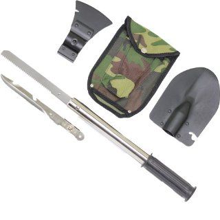 100% Survivability Kit   Versatile Saw, Spear, Hatchet, Shovel : Camping Shovels : Sports & Outdoors