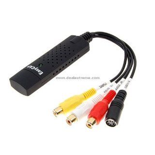Hde EasyCAP USB 2.0 Audio/Video Capture/Surveillance Dongle (AS EZ CAP1): Electronics