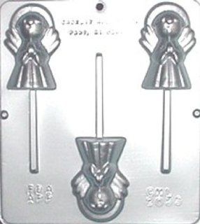 Angel Lollipop Lollipops Chocolate Candy Mold Christmas Candy Making Molds Kitchen & Dining