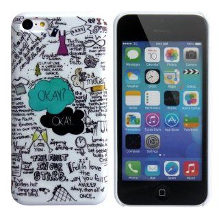 Harryshell Okay the Fault in Our Stars  John Green Design Hard Case for Iphone 5c (F): Cell Phones & Accessories