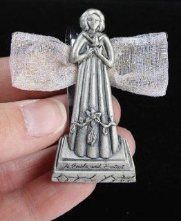 To Guide and Protect Pewter Look Gaurdian Angels Clip Onto Sun Visors   Box of 12 Individually Packaged : Other Products : Everything Else