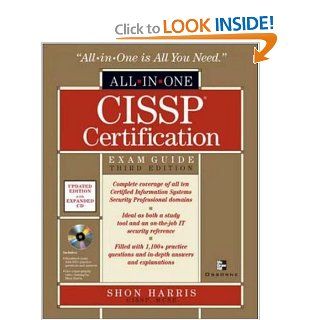 CISSP All in One Exam Guide, Third Edition (All In One Certification): Computer Science Books @