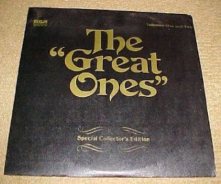 The Great Ones (RCA Special Collector' Edition) (2 Record Set) Volume One and Two Record Album Vinyl LP: Music