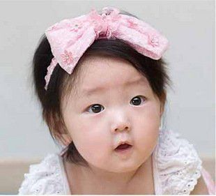 Lovely Cute Baby Head Band Very Soft and Comfortable for 3 36M Baby Girl Pink or White : Other Products : Everything Else