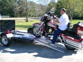 Aluminum Ramp 4 ft.   Motorcycles Onto Trailers   Ramps: Automotive