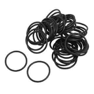 50 Pcs 33mm Outside Dia 2.5mm Thick Nitrile Rubber Sealing O Ring Gasket Washer: Home Improvement