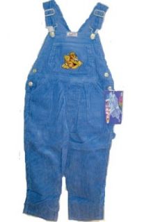Toddler Girls Cotton Corduroy Embroidery Bib Pocket Overall: Clothing